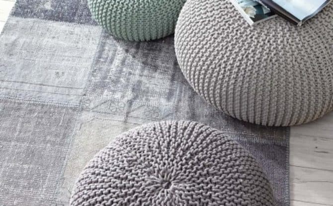 Pouf: un toque de relax