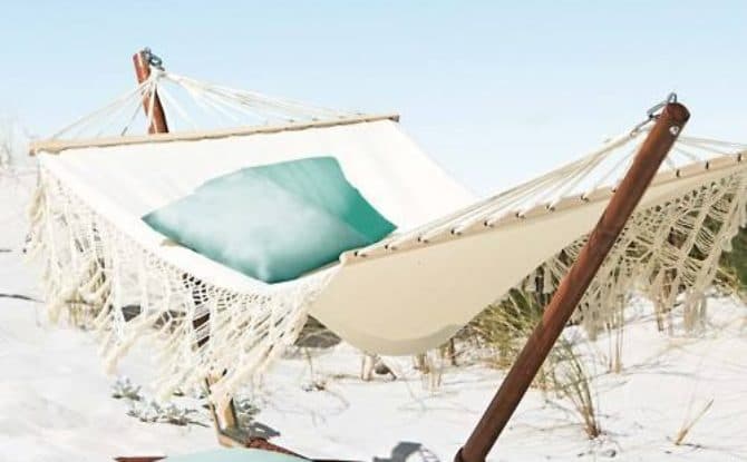 Tumbonas y hamacas: lo mejor para descansar